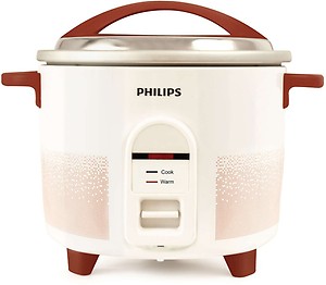 PHILIPS HL1665/00 Electric Rice Cooker  (1.8 L, Red, White) price in India.