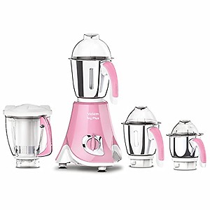 Vidiem MG 584 A IVY Plus 750 Watts Mixer Grinder with 4 Jars, Light Pink price in India.