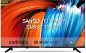 Sansui Prime Series 80 cm (32 inch) HD Ready Certified Android LED TV JSW32ASHD (Midnight Black) with Android 11 price in India.