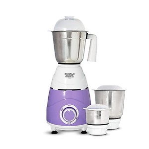 Maharaja Whiteline Mixtron DLX Mixer Grinder with 3 jars - 750W (Laverder & White) price in India.