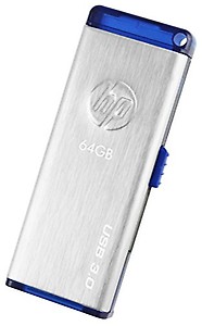 HP X730W 64 GB USB 3.0 Flash Drive (Silver) price in India.