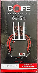COFE | 4G WiFi | Router | CF-903-RT | 512MB RAM | External 3 Antenna price in India.