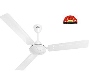 STANDARD Super Speed 50 1200mm High Speed Wider Air Delivery Ceiling Fan | Energy Efficient, Star Rated | Anti Rust | 2 Year Warranty | (Sky, Pack of 1) price in India.