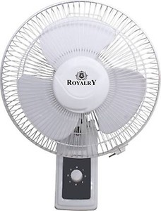 ROYALRY High Speed Table Fan Small Size 3 Speed Setting with powerful copper touch motor 9 Inch White 225 mm Table Fan for home, Office, Kitchen price in India.
