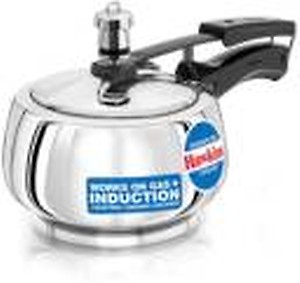 Hawkins Stainless Steel Contura Induction Compatible Inner Lid Pressure Cooker, 1.5 Litre, Silver (SSC15) price in India.