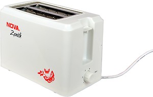 Nova Zenith two slice pop up toaster, NBT - 2307 , 750W price in India.