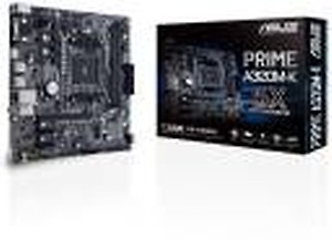 ASUS Prime A320M-K Am4 Uatx Motherboard with Led Lighting Ddr4 32Gb/S M.2 Hdmi Sata 6Gb/S USB 3.0 price in India.