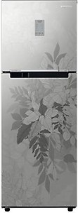 SAMSUNG 253 L Frost Free Double Door 2 Star Convertible Refrigerator  (Bouquet Silver, RT28B3722QB) price in India.