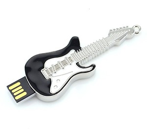 Quace Electric Guitar Black 32 GB USB Pen Drive price in India.
