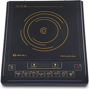 BAJAJ 1 Induction Cooktop  (Black, Push Button) price in .