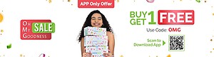 Mama Earth Oh My Goodness Sale- Buy 1 Get 1 Free + 5% Prepaid Off