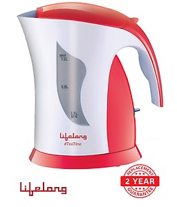 Lifelong TeaTime1 - 1 L Hairpain Electric Kettle - (Grey) price in India.