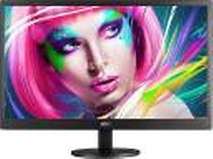 AOC E2270SWHN 21.5" (54.61 Cm) LED 1920 x 1080 Pixels Monitor with HDMI/VGA Port, Full HD, Wall Mountable, Black price in India.