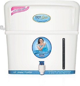 KENT IN LINE GOLD (11041) 7 L Gravity Based + UF Water Purifier  (White) price in India.