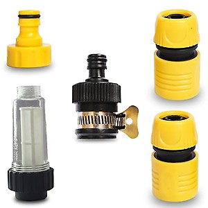 VMTC Water Filter Kit 1/2” for High-Pressure Car Washers: Compatible with Karchre K1-K7, Bosch AQT & Aquatak, Black & Decker, Hübertt, and More price in India.