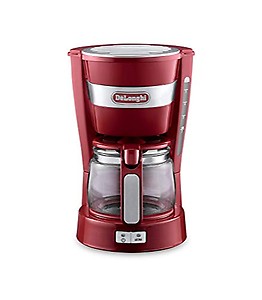 DeLonghi drip Coffee Maker ICM14011J (Red) price in India.