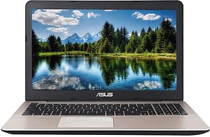 Asus A555LA-XX1560D Notebook Notebook (90NB0651-M23460) (4th Gen Intel Core i3- 4GB RAM- 1TB HDD- 39.62 cm (15.6)- DOS) (Dark Brown) price in India.