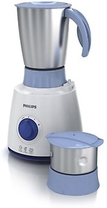 PHILIPS HL7600/04 500 W Mixer Grinder (2 Jars, White, Blue) price in India.
