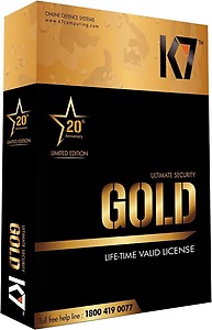 K7 ULTIMATE SECURITY GOLD price in India.