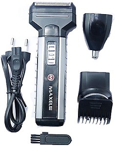 Maxel Multi-Functional Hair Clipper, Shaver & Nose Trimmer Ak-952 For Men (Black) price in .