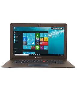 iBall CompBook- Exemplaire Notebook (Intel Atom- 2GB RAM- 32 GB eMMC- 35.56 cm (14)- Windows 10) (Brown) price in India.