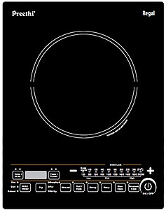 Preethi Regal IC 105 Induction Cooktop  (Black, Push Button) price in India.