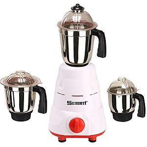 Sunmeet 750 Watts MG16-64 3 Jars Mixer Grinder Direct Factory Outlet price in India.