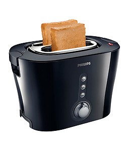 PHILIPS HD2630/20 1000 W Pop Up Toaster(Black) price in India.