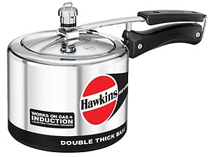 Hawkins Hevibase Aluminum Induction Model Pressure Cooker, 3 Litres price in India.