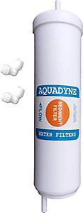 Aquadyne Inline Sediment Filter for RO Water Purifier alongwith Handy Installation Manual and Video Fitment Support price in India.