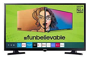 Samsung 80 cm (32 inches) HD Ready Smart LED TV UA32T4350AKXXL (Glossy Black) price in India.