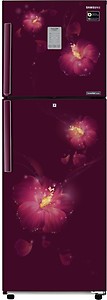 Samsung 253 L 4 Star Frost Free Double Door Refrigerator(RT28M3954R3/HL, Rose Mallow Plum, Convertible) price in India.