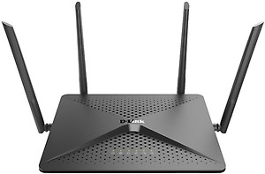D-Link DIR-882 AC2600 MU-MIMO 2600 Mbps Wireless Router  (Black, Dual Band) price in India.