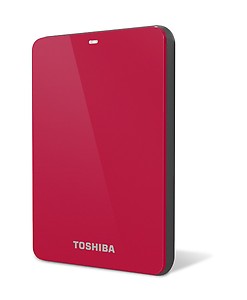 TOSHIBA Canvio Basics A3 500 GB External Hard Disk Drive (HDD)  (Black) price in India.