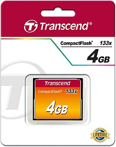 Transcend Compact Flash 4 GB SD Card UHS Class 1 50 MB/s Memory Card price in India.
