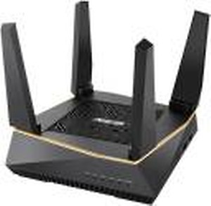 ASUS RT-AX92U 6100 Mbps Gaming Router  (Black, Tri Band) price in India.