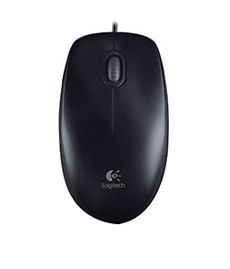 Logitech M100r / 1000 DPI Optical Tracking, Ambidextrous Wired Optical Mouse  (USB 2.0, Black) price in India.