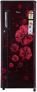 Whirlpool 200 L Direct Cool Single Door 4 Star Refrigerator  (Wine Azalea, 215 IMPC PRM 4S INV WINE AZALEA) price in .