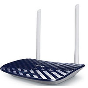 TP-Link AC750 Dual Band Wireless Cable Router, 4 10/100 LAN + 10/100 WAN Ports, Support Guest Network and Parental Control, 750Mbps Speed Wi-Fi, 3 Antennas (Archer C20) price in India.