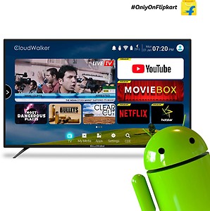 CloudWalker 43SF04X 109 cm (43 Inches) Smart Full HD LED Cloud TV (Black) price in India.