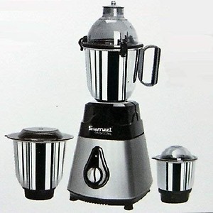 Sumeet Domestic Dxe Mixer Grinder, 750 Watts 3 Jars (White) price in India.