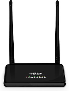Flipkart Smart Power Boost 300Mbps Wireless N Router  (Black, Single Band) price in India.