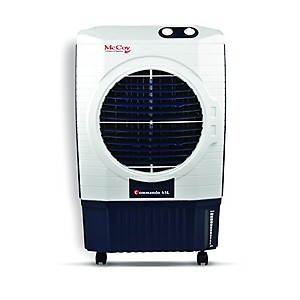 McCoy Commando 45L 45 Ltrs Honey Comb Air Cooler Without Remote Control (White/Navy Blue) price in India.