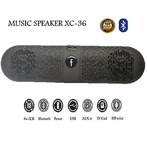 MUSIC SPEAKER XC-36 Portable Wireless Bluetooth Speaker (Random Colour) price in India.