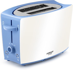 Eveready Pop Up Toaster PT101 750W price in India.