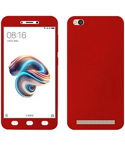 Xiaomi Redmi Note 5A Plain Cases Doyen Creations - Red price in India.