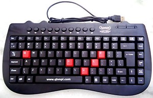 Quantum QHM7309 USB Desktop Keyboard With Wire price in India.
