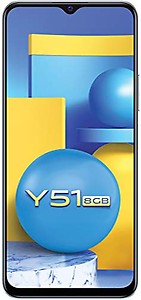 Vivo Y51 (Titanium Sapphire, 8GB RAM, 128GB ROM) Without Offers price in India.