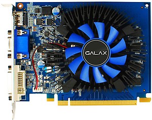 GALAX NVIDIA GEFORCE GT 730 4GB DDR3 4 GB GDDR3 Graphics Card(Black) price in India.