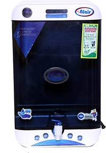 BLAIR BLAIR GLORY (BLACK) ADVANCE RO+UV+UF+TDS +COPPER+ALKALINE Technology 14 Litre Water Purifier with 8 Stage Purification (BLACK &WHITE) price in India.